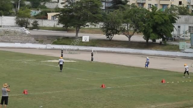 Севастопольские "Титаны" -Краснодарские "Бизоны" . видеообзор смотреть онлайн