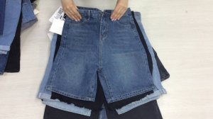 💥-25% СКИДКА💥сти231. Шорты джинсовые сток