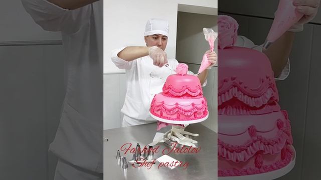 Whipped Cream flower cake/Cake Decorating/Kremli dizaynli tortlar/Кремовые торты/Подписывайтесь смотреть онлайн
