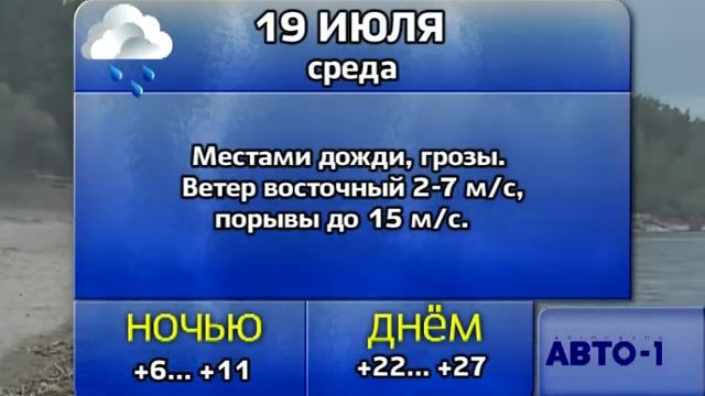 Погода 18,19,20 июля смотреть онлайн