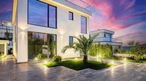 Белоснежные минималистичные виллы