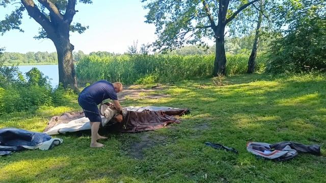 Лучшая палатка.Outventure Twin 4. смотреть онлайн