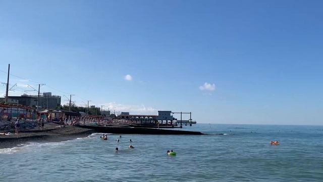 13.8.24 #утро #море #солнце #пляж #сочи #отдых #погодасочи #лето #черноеморе #отпуск смотреть онлайн