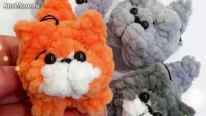 Амигуруми: схема Кот Горошек | Игрушки вязаные крючком