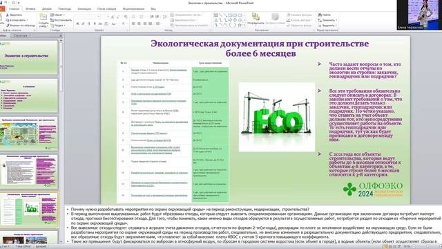 Экология в строительстве.
