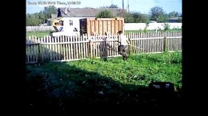 Uncle Kolya mows Дядя Коля косит