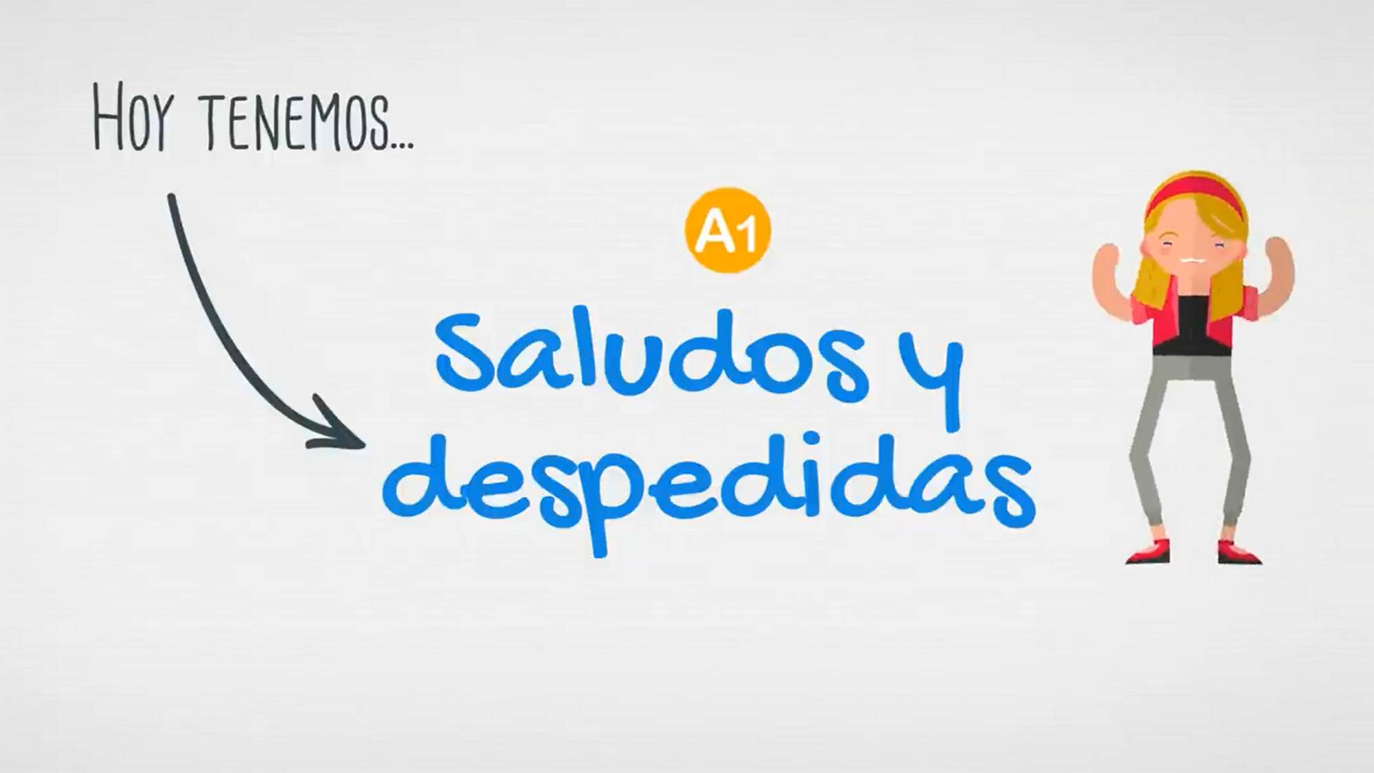 Приветствия и прощания на испанском языке. смотреть онлайн