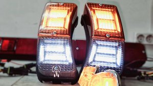 Москвич 412 тюнинг подфарники светодиодные