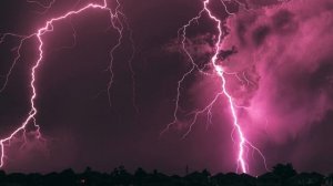 Звуки природы - Звуки дождя, сильный ливень, гром и молния