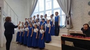 "Земелюшка чернозем" (русская народная песня) детский академический хор