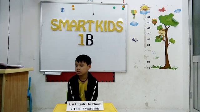 Lại Huỳnh Thế Phước (Tom) - Smart-kids 1B (Final Test) смотреть онлайн