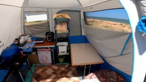 Кемпинг Тizdar на Азовском море июль 2024