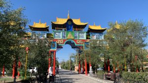 Калмыкия, Элиста, отель «Белый лотос». август 2022 года