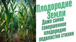 Почвенное плодородие.