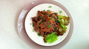 Куриная печень на сковороде Вкусный Рецепт с морковью