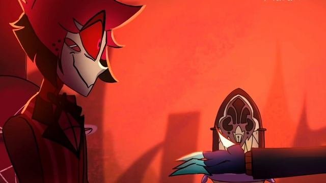 “Ты останешься?”┃Hazbin Hotel ˣ Отель Хазбин ┃「 Озвучка на русском 」