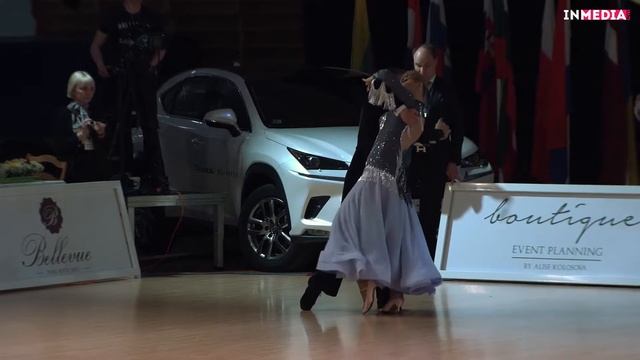 Semen Ezhov - Marianna Butuzova  R3 Slow Waltz  Salaspils Open 2018