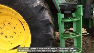 Красивая подборка работы тракторов/Tractor work in the field
