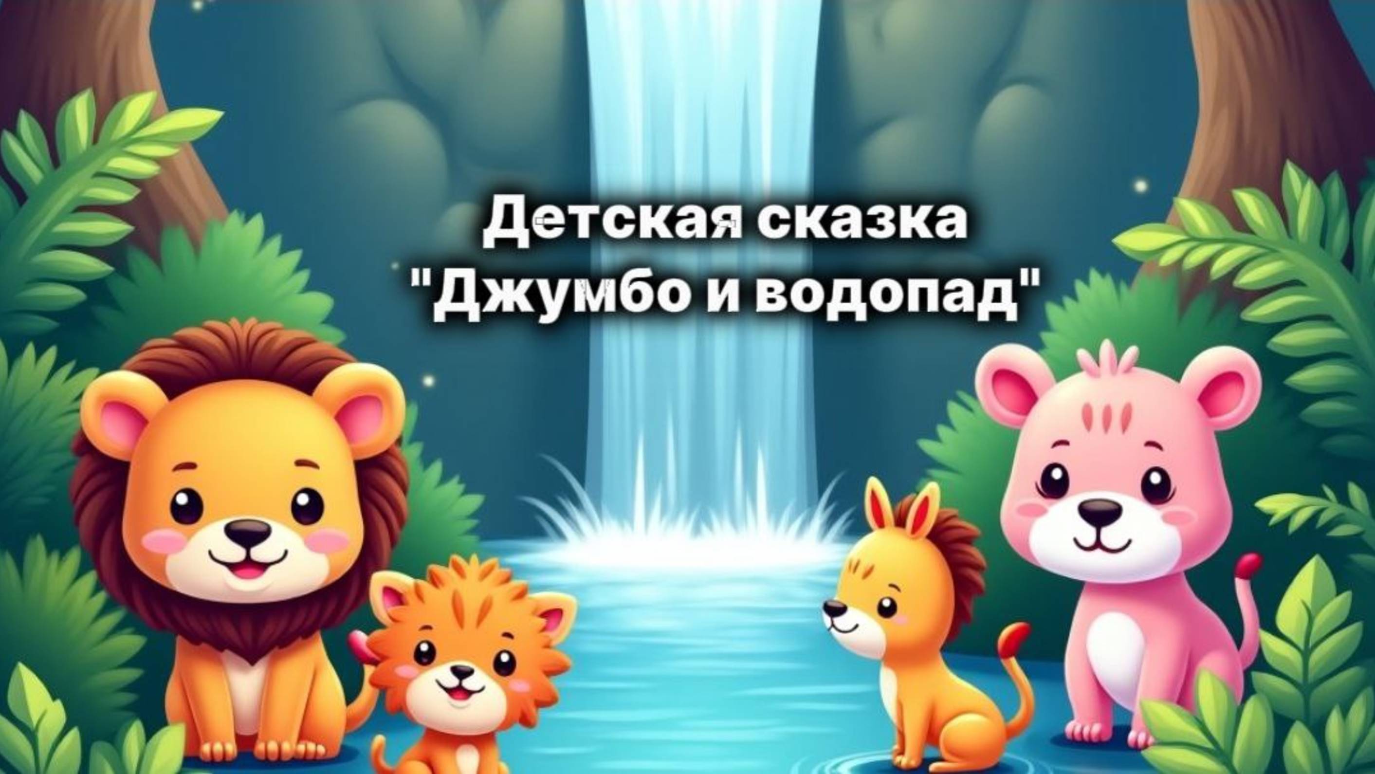 Мультик для детей Джумба и водопад. Сказки на ночь смотреть онлайн