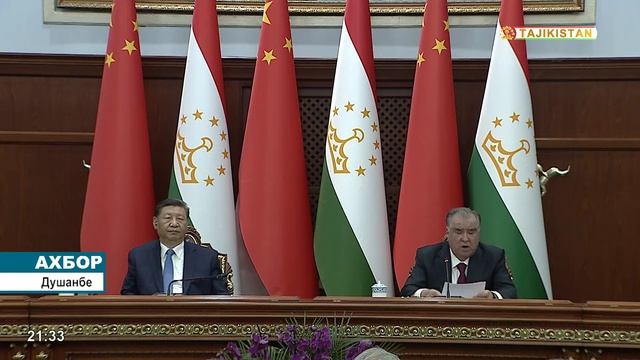 Пресс-конференция по итогам государственного визита Си Цзиньпина в Республику Таджикистан смотреть онлайн