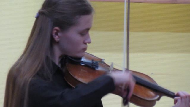 пабло сарасате. интродукция и тарантелла. соло на скрипке - анна мельниченко