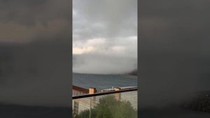 Огромный смерч приближается к Сочи 23.07.2024 #сочи #море #анапа #смерч