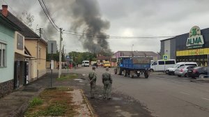 Мукачево сейчас пожар