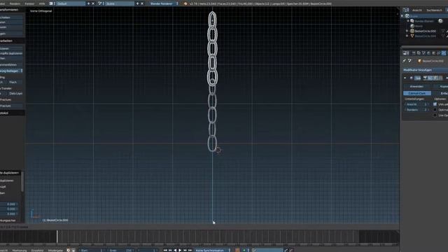 #HOWTO #Tutorial #Chain #Blender