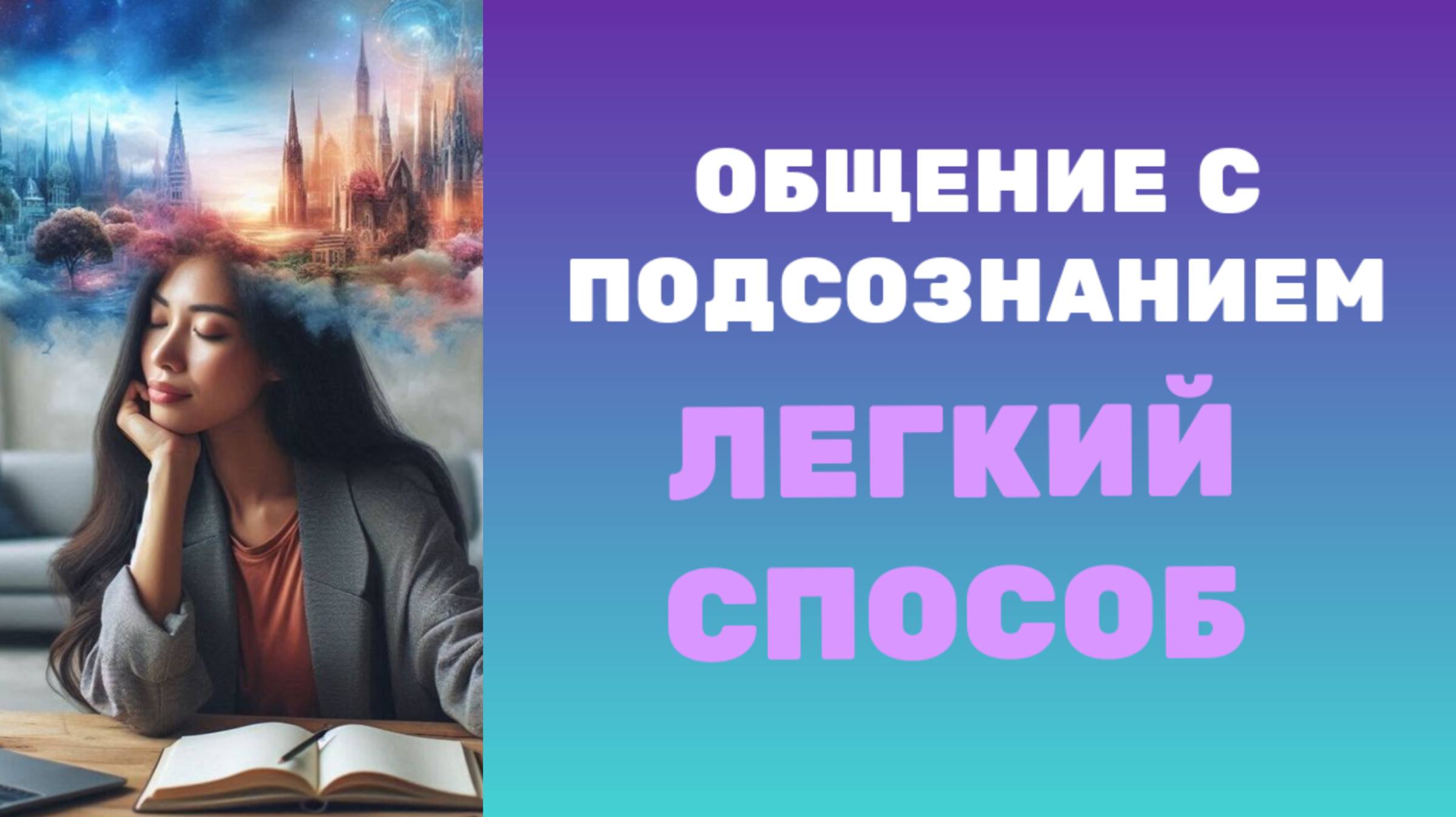 Общение с подсознанием. ТЕХНИКА.