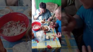 Приятного аппетита наши хорошие 😋