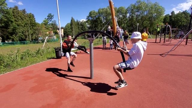 7. Площадка у Феодоровского городка в Пушкине. смотреть онлайн