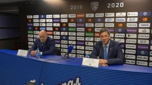 Пресс-конференция после матча «Адмирал»-«Сибирь»