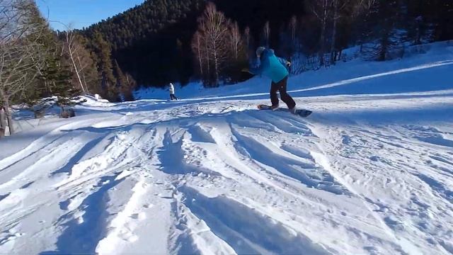 Покатушки на сноубордах на Телецком в 2024 смотреть онлайн