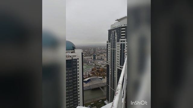 Грозный сити смотровая площадка. Автобус Ф. К. Ахмат