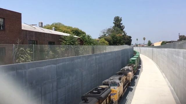 San Gabriel Trench July Oct 2018