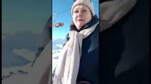 Тур на Эльбрус. Канатка. декабрь 2022 г.