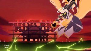 Финальная битва, но музыка из смешариков | Отель Хазбин