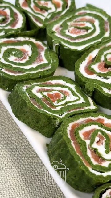 Шпинатний рулет з сьомги смотреть онлайн