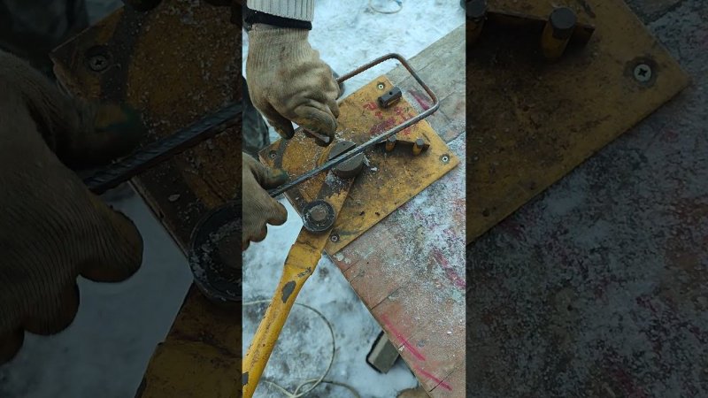 Хомут для армопояса/ Строительство #diy #стройка #construction