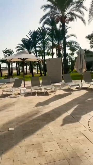 Пустые лежаки,Тунис сентябрь,народа как никогда мало😳 смотреть онлайн