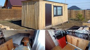 Комфортная бытовка с сауной