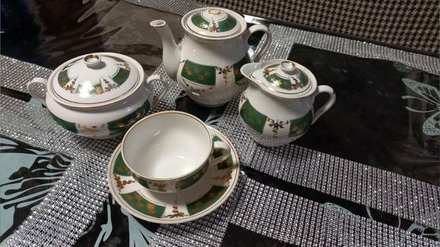 Исключительно позитивный сервиз конца 50-х гг. прошлого столетия. Барановка. смотреть онлайн