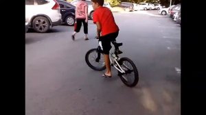как я учился делать козла на bmx феил