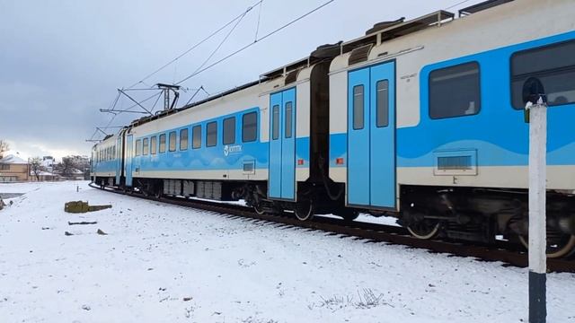 ЭП2Д-0115 сообщением Евпатория-Севастополь проследует по улице Короленко+очень приветливый помощник смотреть онлайн