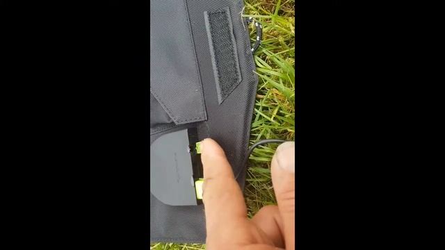 AllPowers 100w portable solar panels -- unboxing and first use смотреть онлайн