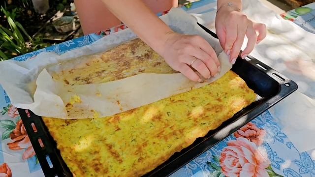 Вас на РУКАХ БУДУТ НОСИТЬ за ТАКОЙ РЕЦЕПТ!Ну очень вкусный КАБАЧКОВЫЙ РУЛЕТ С НАЧИНКОЙ