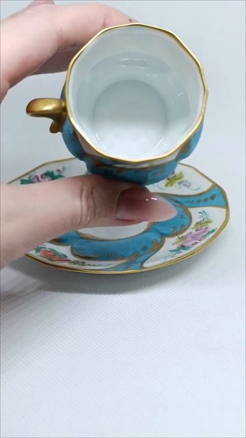 Giraud Limoges Кофейная пара Чашка Блюдце Лимож / 114243