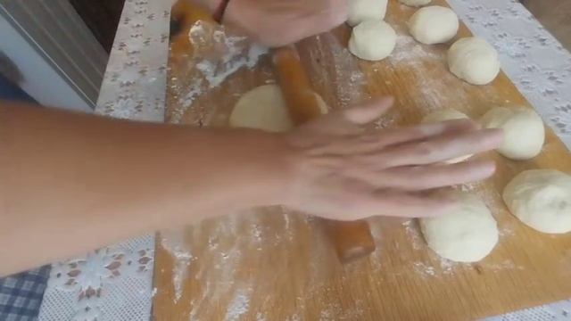 🌛Татарские Кыстыбый  с картофелем и жареным лучком 🤌