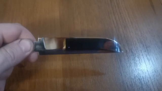 Blade after manual polishing. Клинок после ручной полировки.