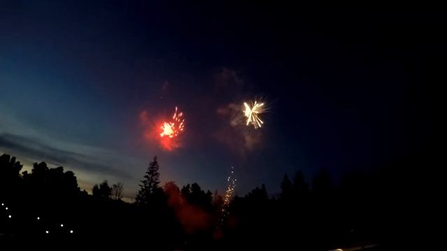 Фейерверк в "Residence Hotel & SPA" (июль 2015) смотреть онлайн